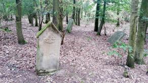 Älterer Teil des jüdischen Friedhofes 
